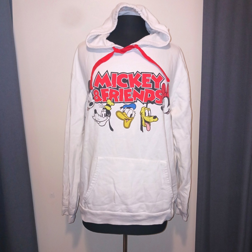 Disneycore Disney Mickey Mouse & Friends Character Hoodie XXL Sweatshirt